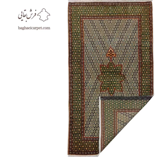 فرش دستباف کرمان(ذرع و نیم خاتم)/فرش بقایی