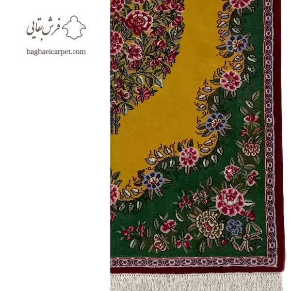 فرش دستباف کرمان(ذرع و نیم حسن خانی)/فرش بقایی