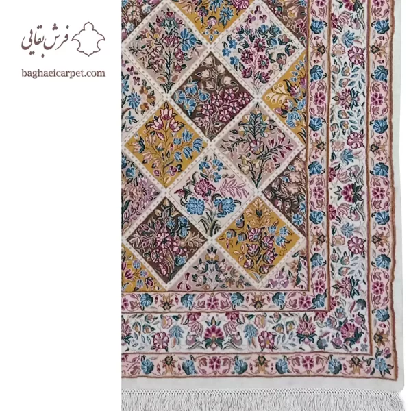 فرش دستباف کرمان(قالیچه2*1.5 خشتی)/فرش بقایی