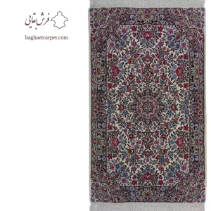 فرش دستباف کرمان(ذرع و نیم گل سرخی)/فرش بقایی