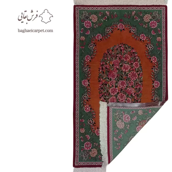 فرش دستباف کرمان(ذرع و نیم حسن خانی)فرش بقایی