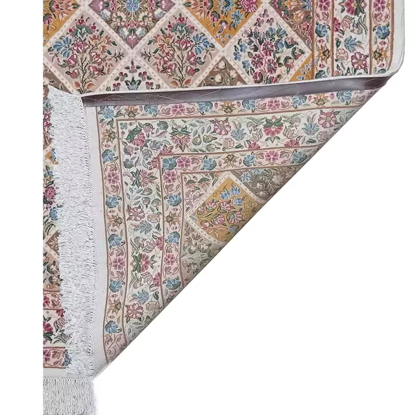 فرش دستباف کرمان(قالیچه 2*1.5 خشتی لادن)/فرش بقایی